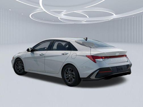 Serenity White 2026 Hyundai ELANTRA HEV Blue