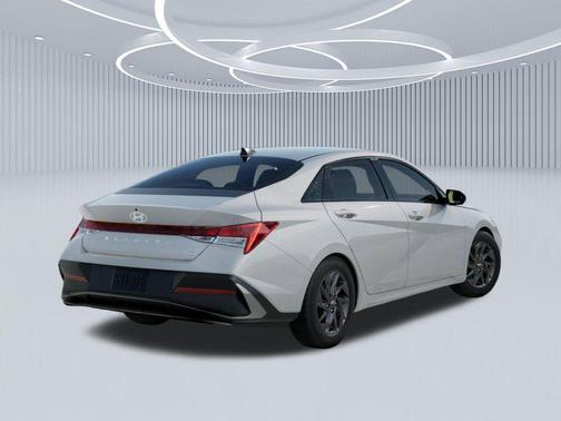 Serenity White 2026 Hyundai ELANTRA HEV Blue