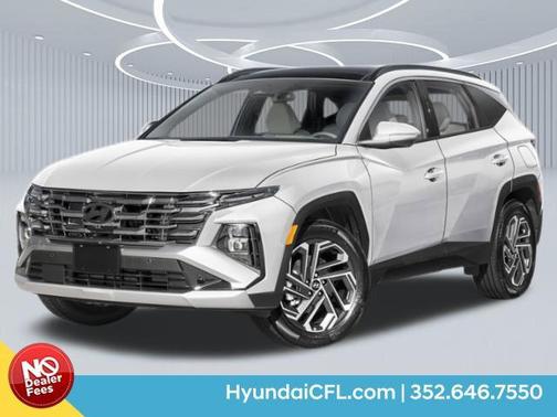 Creamy White Pearl 2026 Hyundai TUCSON Hybrid Limited