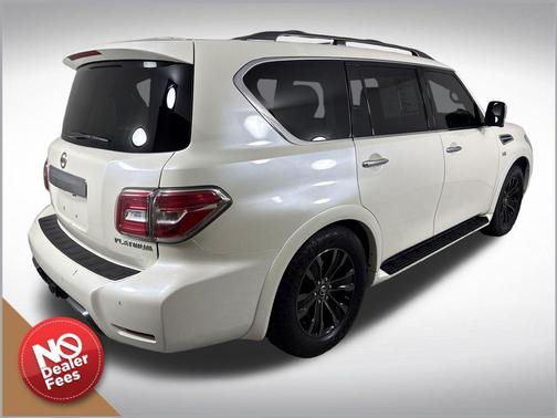 Pearl White Tricoat 2020 Nissan Armada Platinum