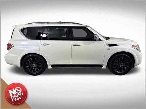 Pearl White Tricoat 2020 Nissan Armada Platinum