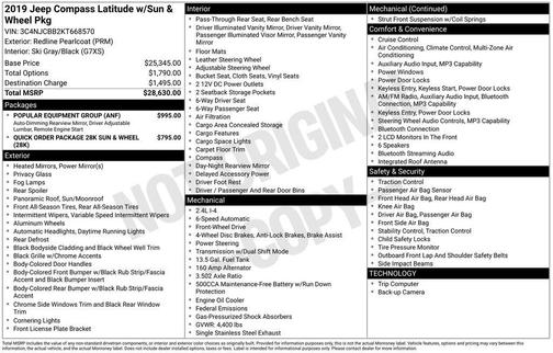 2019 Jeep Compass Latitude