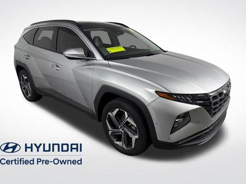 Shimmering Silver 2022 Hyundai TUCSON Hybrid Limited