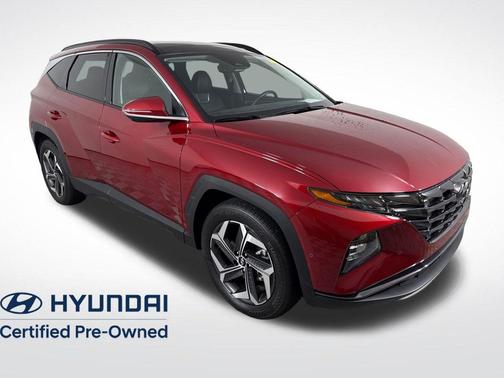 Ultimate Red 2024 Hyundai TUCSON Limited