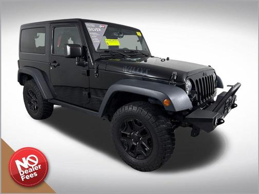 Black Clearcoat 2015 Jeep Wrangler Willys Wheeler