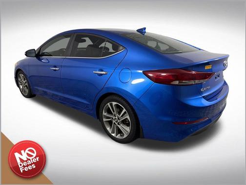 Electric Blue 2017 Hyundai ELANTRA Limited