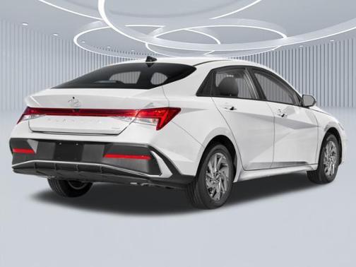 Serenity White 2026 Hyundai ELANTRA HEV Blue