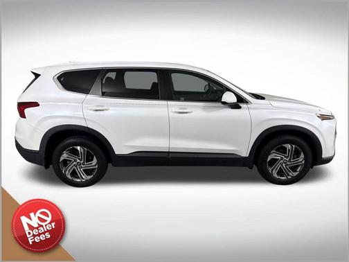 Quartz White 2021 Hyundai SANTA FE SE