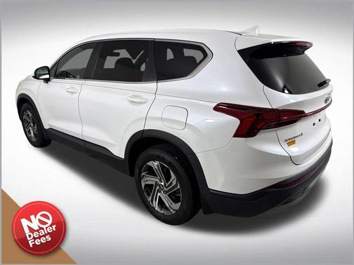 Quartz White 2021 Hyundai SANTA FE SE