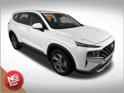 Quartz White 2021 Hyundai SANTA FE SE