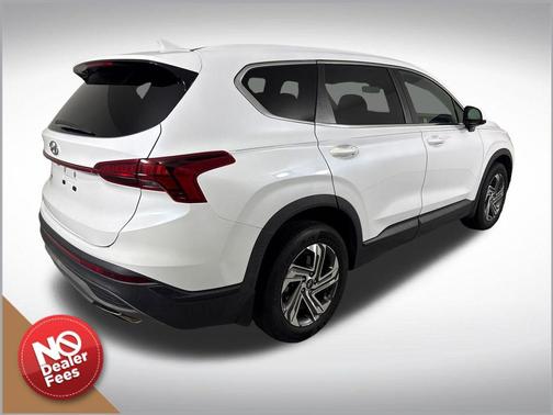 Quartz White 2021 Hyundai SANTA FE SE