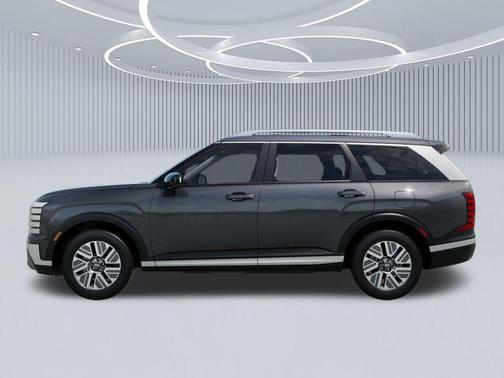 Ecotronic Gray Pearl 2026 Hyundai Palisade Hybrid Blue SEL 7P