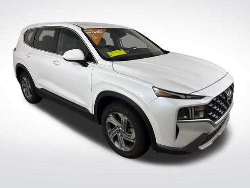 Quartz White 2021 Hyundai SANTA FE SE
