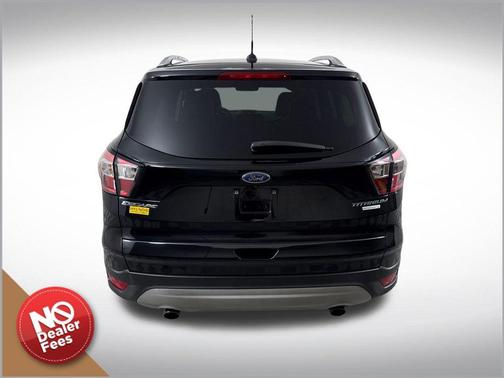 White Platinum Metallic Tri-Coat 2017 Ford Escape Titanium