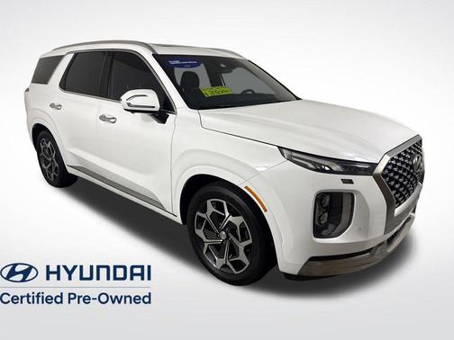 Hyper White 2022 Hyundai PALISADE Calligraphy