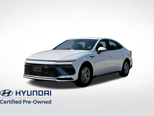 Serenity White 2025 Hyundai SONATA SE