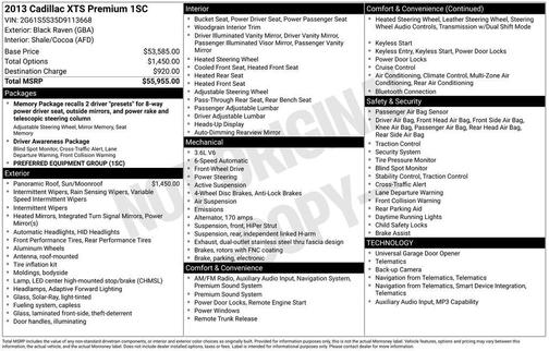 2013 Cadillac XTS Premium