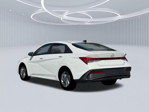 Serenity White 2026 Hyundai ELANTRA HEV Blue