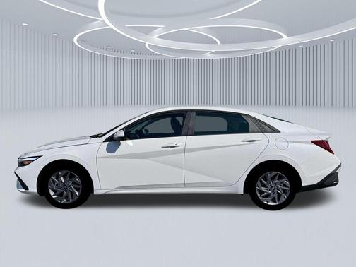 Serenity White 2026 Hyundai ELANTRA HEV Blue