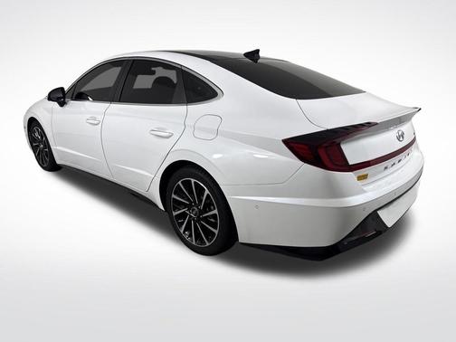 Quartz White 2021 Hyundai SONATA Limited