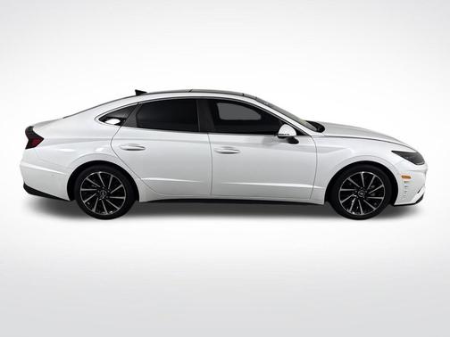 Quartz White 2021 Hyundai SONATA Limited