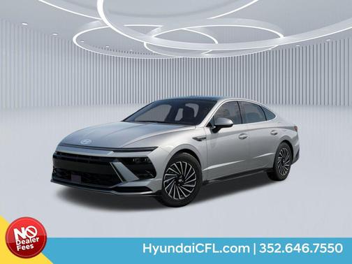 Aero Silver 2026 Hyundai SONATA Hybrid SE