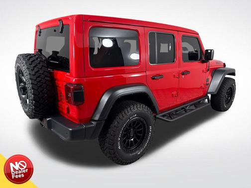 Firecracker Red Clearcoat 2022 Jeep Wrangler Willys