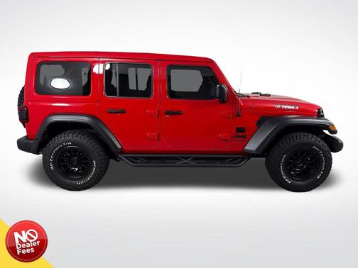 Firecracker Red Clearcoat 2022 Jeep Wrangler Willys