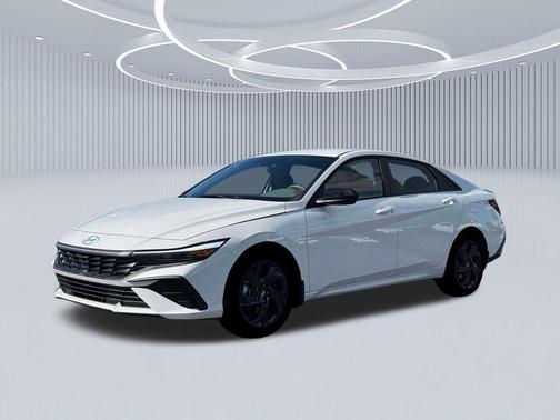 Serenity White 2026 Hyundai ELANTRA Sport