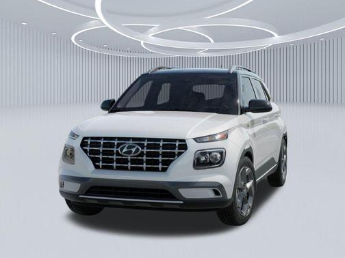 Lunar White w/Black Roof 2026 Hyundai VENUE SEL w/Two-Tone Roof