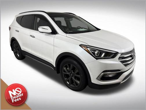 Frost White Pearl 2017 Hyundai Santa Fe Sport 2.0L Turbo Ultimate