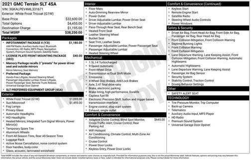 2021 GMC Terrain SLT