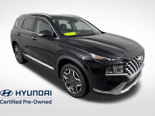 Twilight Black 2023 Hyundai SANTA FE HEV SEL Premium