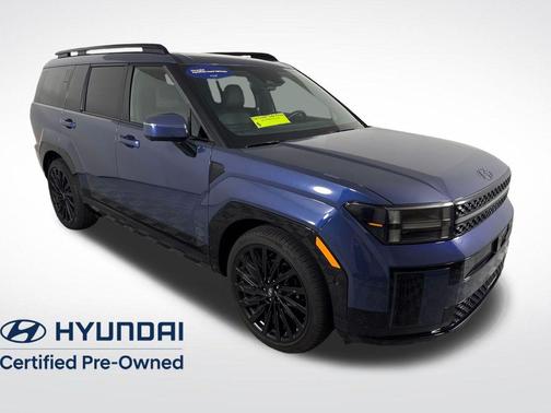 Atlantis Blue 2025 Hyundai SANTA FE Calligraphy