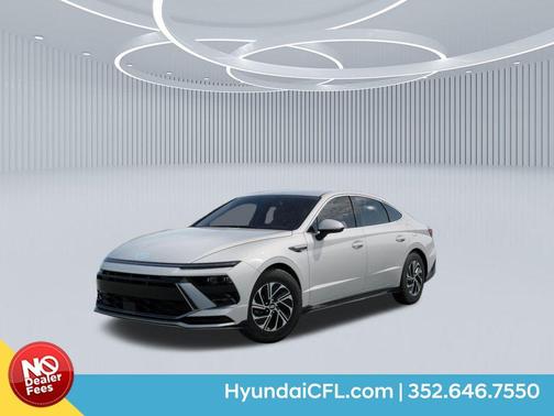 Serenity White 2026 Hyundai SONATA Hybrid Base