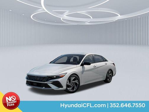 Serenity White 2026 Hyundai ELANTRA Sport