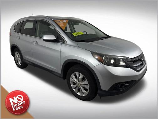Alabaster Silver Metallic 2014 Honda CR-V EX-L