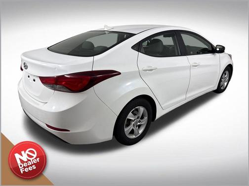 Pearl White 2014 Hyundai ELANTRA SE