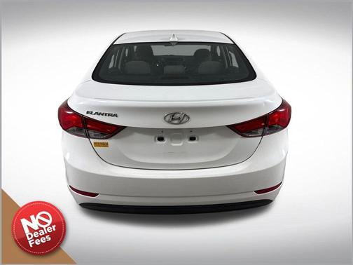 Pearl White 2014 Hyundai ELANTRA SE