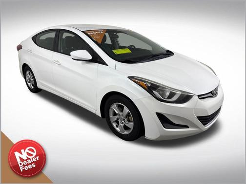 Pearl White 2014 Hyundai ELANTRA SE