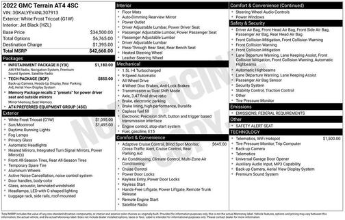 2022 GMC Terrain AWD AT4