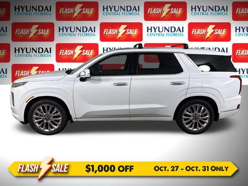 Hyper White 2020 Hyundai PALISADE Limited