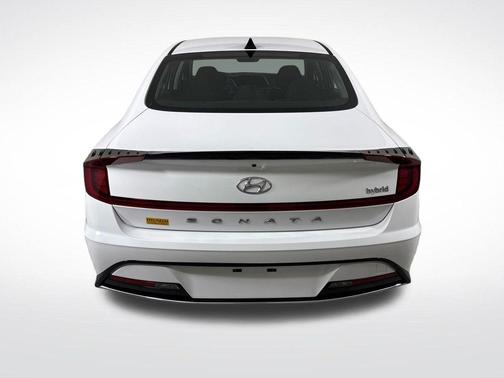 Serenity White 2023 Hyundai SONATA Hybrid SE