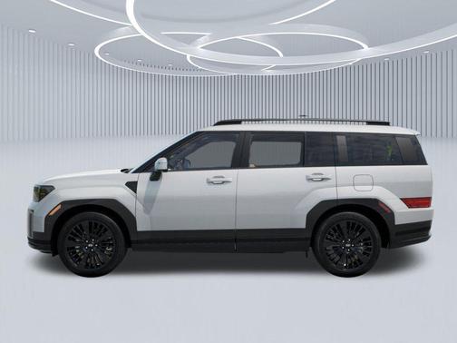 Serenity White 2026 Hyundai SANTA FE HEV Calligraphy