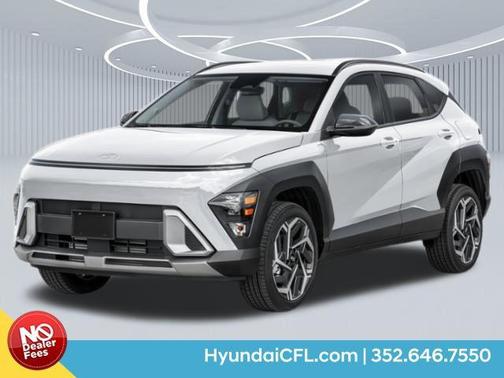 Atlas White 2026 Hyundai KONA SEL Premium