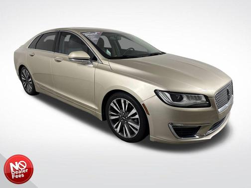 Palladium White Gold Metallic 2017 Lincoln MKZ Hybrid Reserve