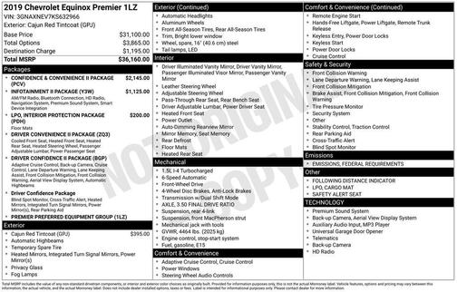 2019 Chevrolet Equinox Premier
