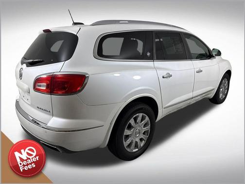 White Frost Tricoat 2017 Buick Enclave Leather
