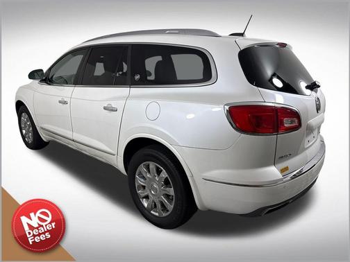 White Frost Tricoat 2017 Buick Enclave Leather