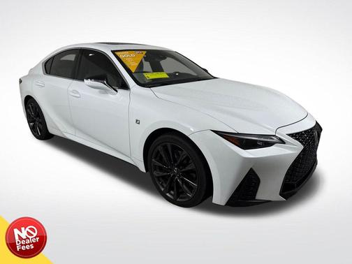 Ultra White 2021 Lexus IS 350 Base